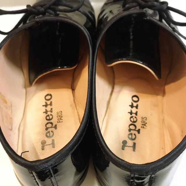 repetto(レペット)のrepetto♡ブラックエナメル オックスフォードシューズ♡ レディースの靴/シューズ(ローファー/革靴)の商品写真