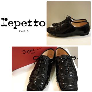 レペット(repetto)のrepetto♡ブラックエナメル オックスフォードシューズ♡(ローファー/革靴)