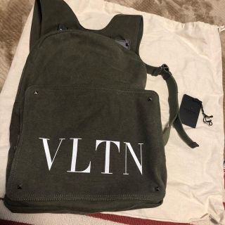 ヴァレンティノ(VALENTINO)のヴァレンティノ バックパック VLTN 新品未使用 男女兼用 海外正規品(バッグパック/リュック)