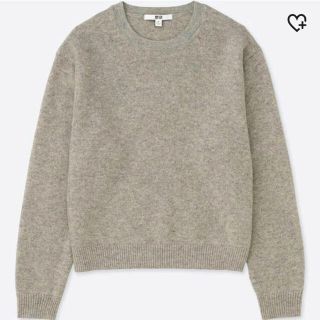 ユニクロ(UNIQLO)の最終値下げ！！UNIQLO＊プレミアムラムクルーネックセーター 美品(ニット/セーター)