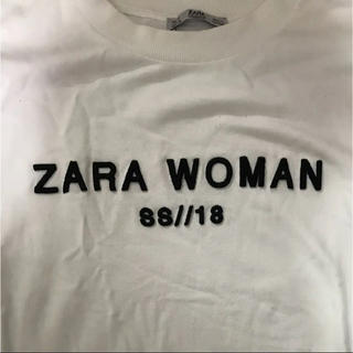 ザラ(ZARA)のZARA woman スウェット トレーナー(トレーナー/スウェット)