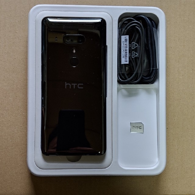 HTC u12＋ SIMフリー  ブラック 美品