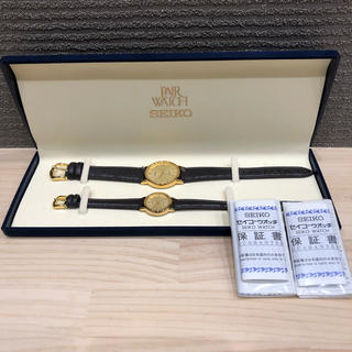 セイコー(SEIKO)の即購入OK! SEIKO AVENUE ペアウォッチ 腕時計(腕時計(アナログ))