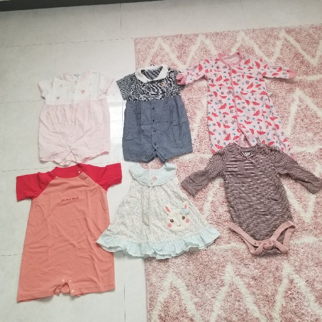 babyGAP(ベビーギャップ)のaichan様A-1、2セット販売！◼️まとめ売り◼️女の子 子供服 キッズ/ベビー/マタニティのベビー服(~85cm)(ワンピース)の商品写真