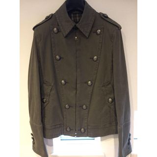 バーバリーブラックレーベル(BURBERRY BLACK LABEL)のナポレオンジャケット Burberry black label(ノーカラージャケット)