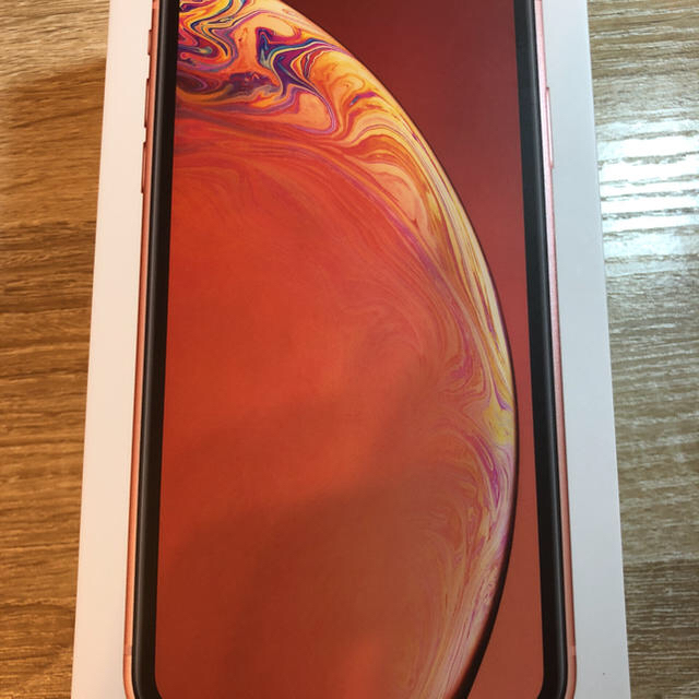 iphone XR コーラル 64G