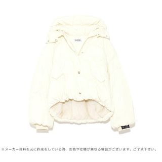 2018AW スナイデル カラーダウン 白 新品 FREEサイズ