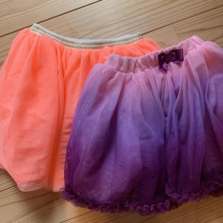 エイチアンドエム(H&M)のチュールスカート♡110と120セット(スカート)