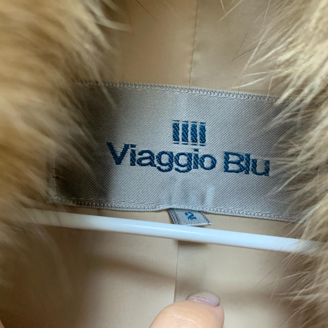 VIAGGIO BLU(ビアッジョブルー)のニャブ様専用ビアッジョブルー フォックスファー ロングコート レディースのジャケット/アウター(毛皮/ファーコート)の商品写真