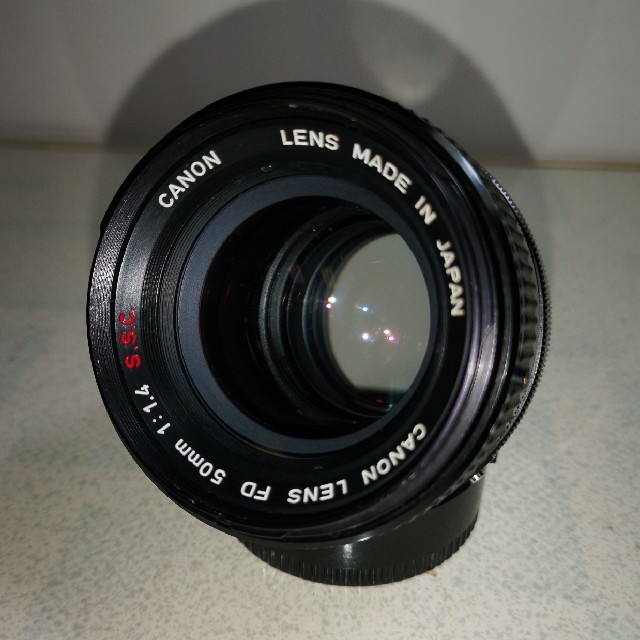 Canon - Canon FD 50㎜ F1.4 SSCの通販 by 春夏秋's shop｜キヤノンならラクマ