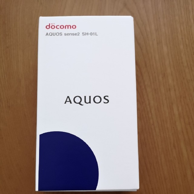 SHARP(シャープ)のdocomo AQUOS sense2 SH-01L  simロック解除手続き済 スマホ/家電/カメラのスマートフォン/携帯電話(スマートフォン本体)の商品写真