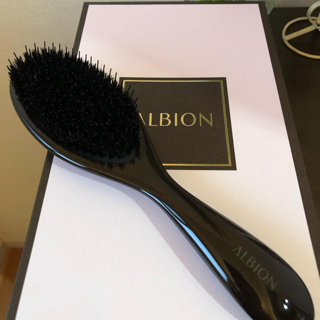 ALBION(アルビオン)のアルビオン ノベルティ ヘアブラシ エンタメ/ホビーのコレクション(ノベルティグッズ)の商品写真