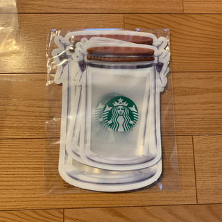 スターバックスコーヒー(Starbucks Coffee)のスターバックス ジッパーバッグ6枚セット(ショップ袋)