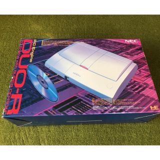 エヌイーシー(NEC)のNEC PC Engine DUO-R 箱付き 動作確認済み ソフト付き(家庭用ゲーム機本体)