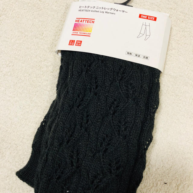 UNIQLO(ユニクロ)の新品 ユニクロ レッグウォーマー ヒートテック レディースのレッグウェア(レッグウォーマー)の商品写真