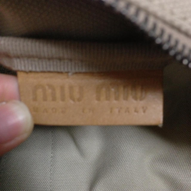 MIU MIU(ミュウミュウ)のmiumiu＊ミニバッグ レディースのバッグ(ハンドバッグ)の商品写真