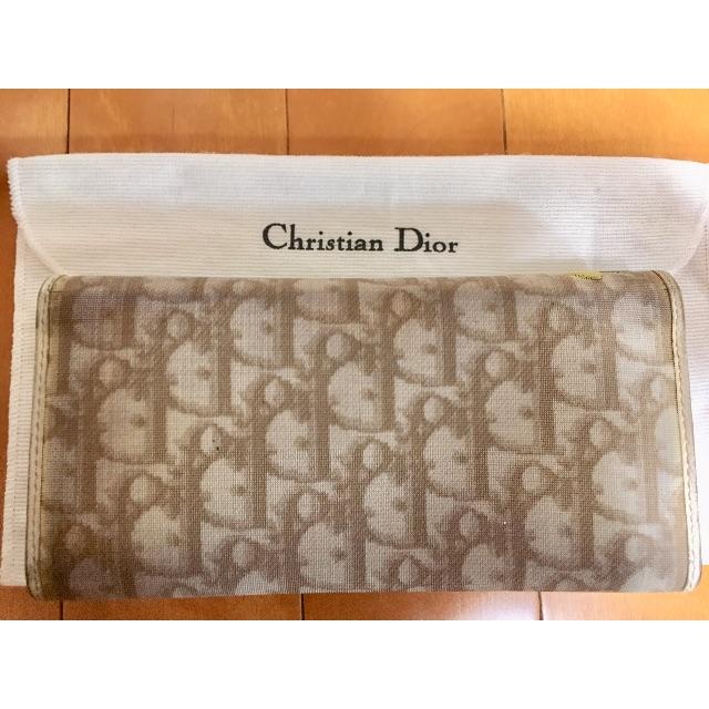 Dior　ディオール　長財布　トロッター　ウォレット　刺　花柄　総柄 Dior ディオール 長財布 トロッター ウォレット 刺 花柄 総柄 一