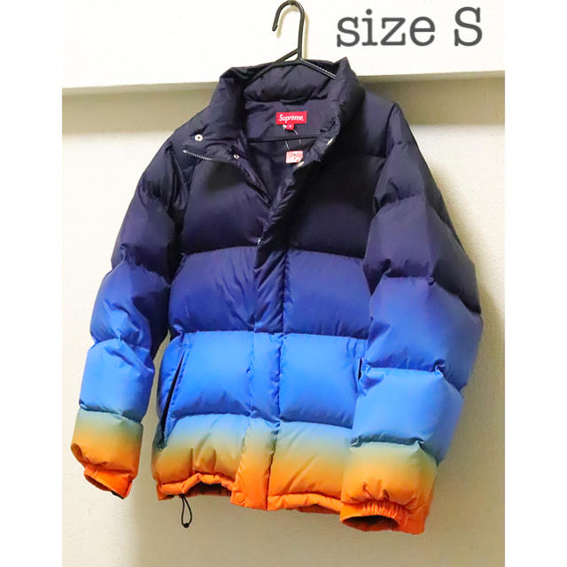 Gradient Puffy Jacket (Supreme ダウンジャケット)