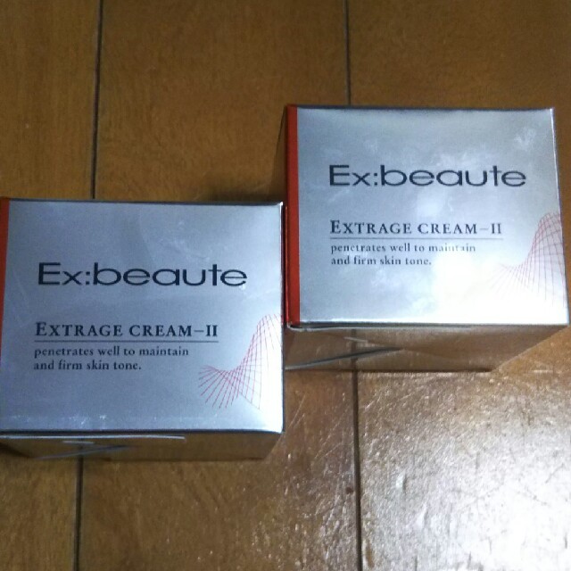 Ex:beaute(エクスボーテ)の【２個セット】エクスボーテ エクストレイジクリームーⅡ コスメ/美容のスキンケア/基礎化粧品(美容液)の商品写真