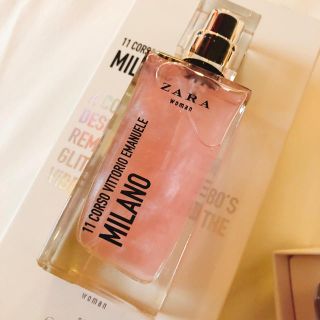 ザラ(ZARA)のzara 香水 レア キラキラ入りの香水 MILANO(香水(女性用))