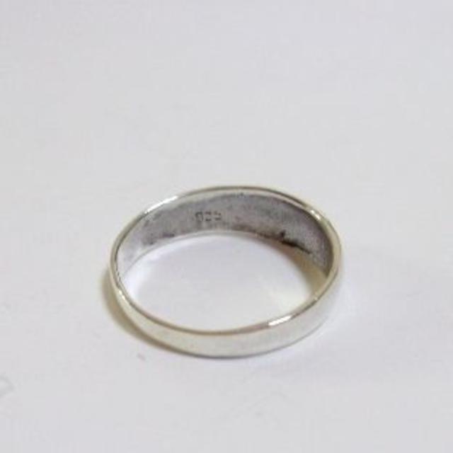 3578 SILVER925 苺の花モチーフピンキーリング6号 レトロ レディースのアクセサリー(リング(指輪))の商品写真