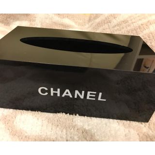 シャネル(CHANEL)の【シャネル】ティッシュケース【ノベルティ】(ノベルティグッズ)