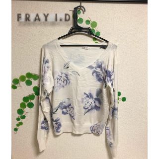 フレイアイディー(FRAY I.D)のFRY I.D フレイアイディー  花柄ニット、セーター(ニット/セーター)