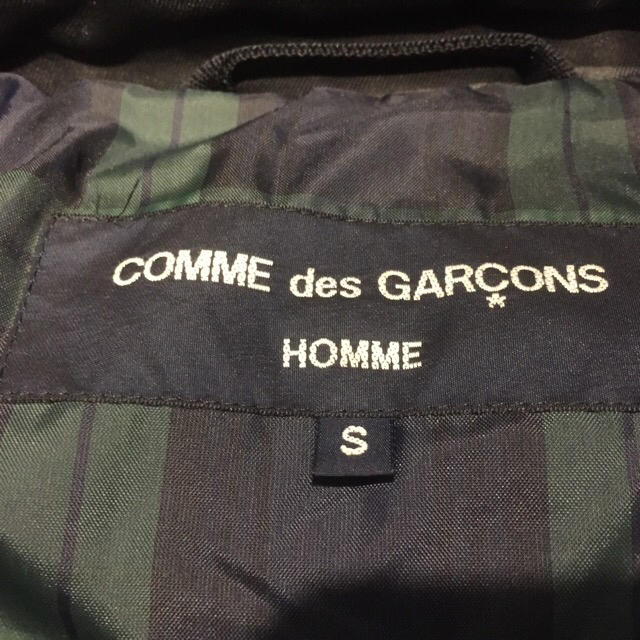 COMME CDG garcons ダウンジャケット の通販 by tino0405 最高級&最安値 【comme des garcons】レザージャケット 定価10万 レザージャケット