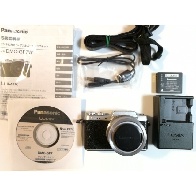 Panasonic LUMIX GF7 ブラックカメラ