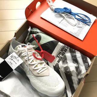 オフホワイト(OFF-WHITE)の新品 未使用 NIKE Off-White Vapor Max The Ten(スニーカー)