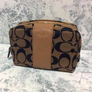 コーチ(COACH)の正規品/美品/COACH/シグネチャー/ポーチ(ポーチ)