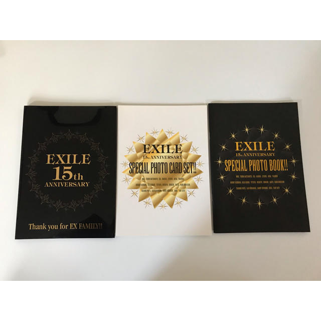 EXILE(エグザイル)のEXILE 15th ANNIVERSARY  エンタメ/ホビーのタレントグッズ(ミュージシャン)の商品写真