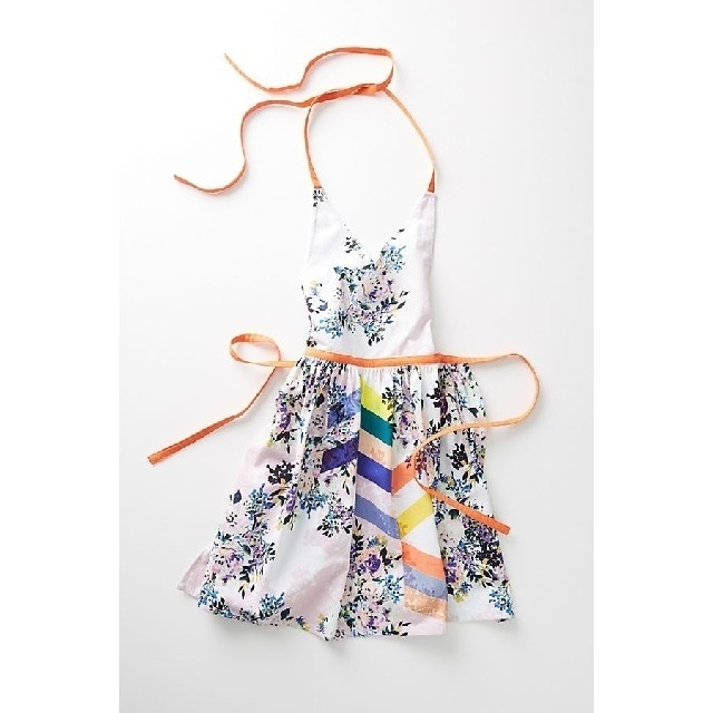 Anthropologie - 【海外人気ブランド】花柄エプロン アンソロ Anthropologie - 【海外人気ブランド】花柄エプロン アンソロ