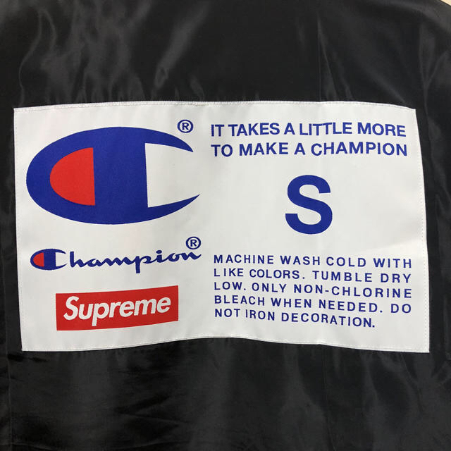 Supreme(シュプリーム)のシュプリーム×チャンピオン コーチジャケット Sサイズ メンズのジャケット/アウター(その他)の商品写真