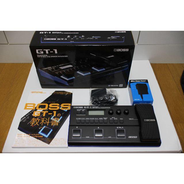 BOSS GT-1本体・純正電源アダプター・教科書 セット【ほぼ新品 BOSS GT-1本体・純正電源アダプター・教科書 セット【ほぼ新品