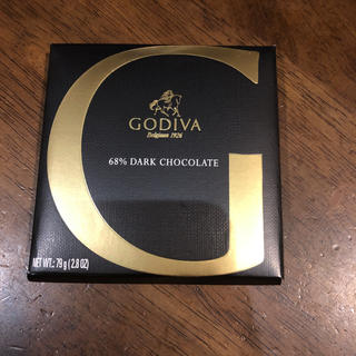 チョコレート(chocolate)のGODIVA  ジー バイ ゴディバ 68% ダーク(菓子/デザート)