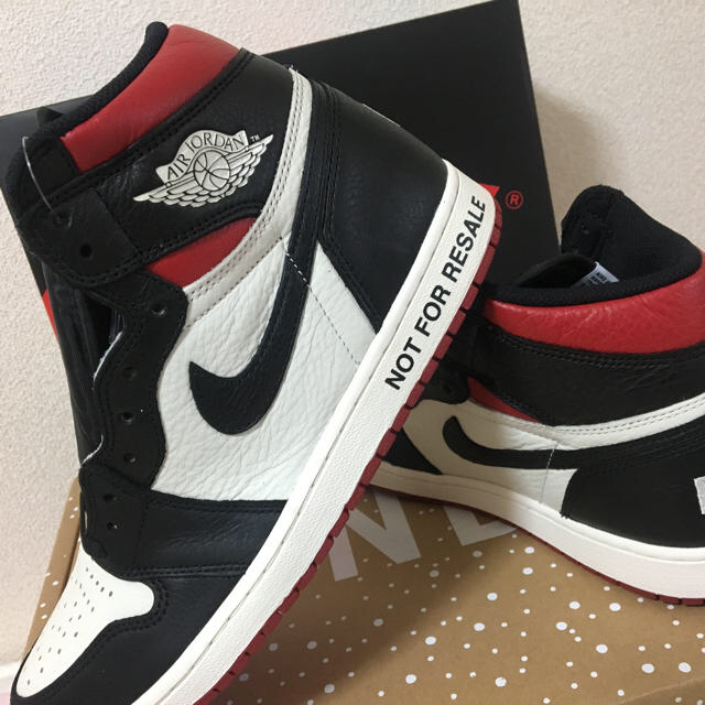 スニーカーair Jordan 1 not for resale