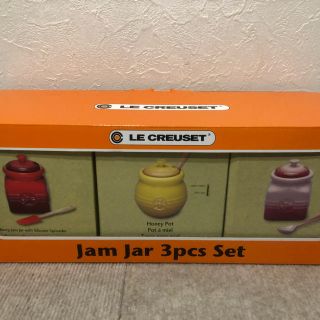 ルクルーゼ(LE CREUSET)のルクルーゼ ハニーポット ジャムポット ジャムジャーセット(容器)