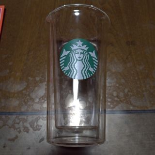 スターバックスコーヒー(Starbucks Coffee)のスタバロゴダブルウォールグラス(グラス/カップ)