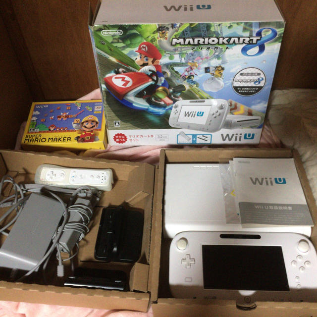 Wii U 超美品 Wii U マリオカート8セット マリオメーカー付きの通販 By かっきー ウィーユーならラクマ