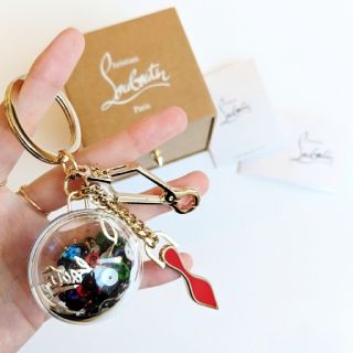 クリスチャンルブタン(Christian Louboutin)の【完売品・新品】ルブタン キーホルダー キーチャーム バッグチャーム(キーホルダー)