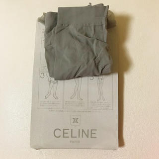 セリーヌ(celine)のCELINE セリーヌ グレー 灰色 タイツ ストッキング(タイツ/ストッキング)