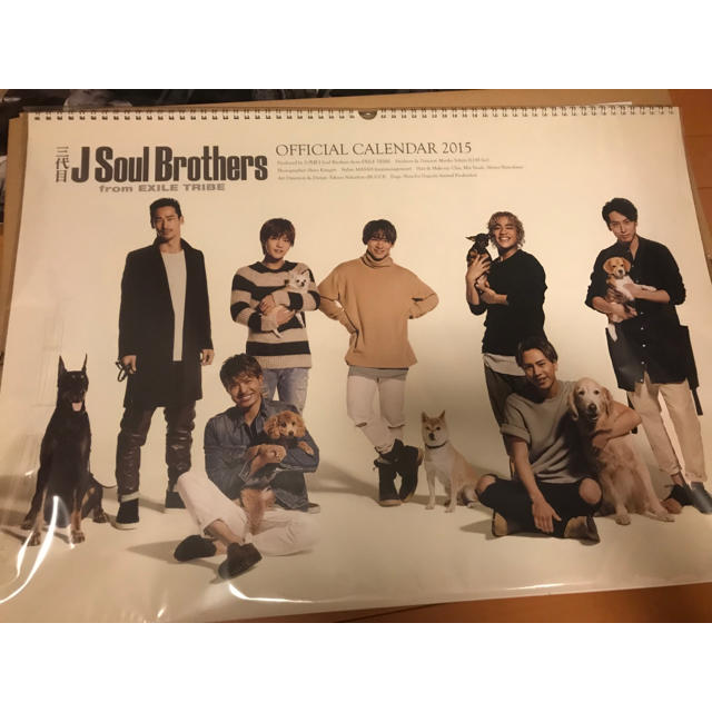 三代目 J Soul Brothers 2015オフィシャルカレンダー