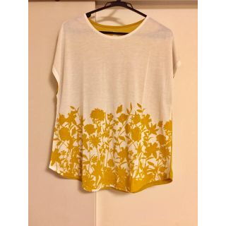 グラニフ(Design Tshirts Store graniph)のグラニフ ＊ Tシャツ 花柄 + Tシャツ ワンピース 花柄(Tシャツ(半袖/袖なし))