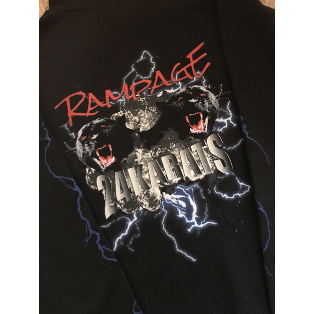 THE RAMPAGE×24karats コラボパーカー エンタメ/ホビーのタレントグッズ(ミュージシャン)の商品写真