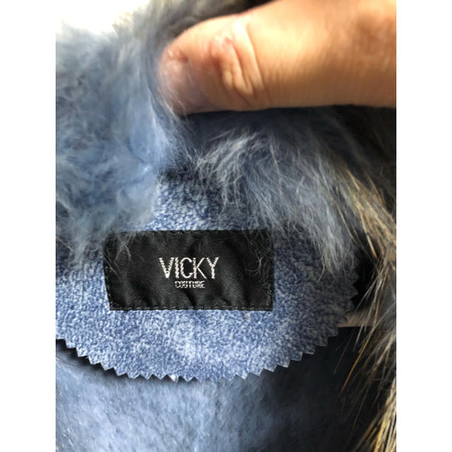 VICKY(ビッキー)の最終お値下げ！！本革リアルファージャケット レディースのジャケット/アウター(毛皮/ファーコート)の商品写真