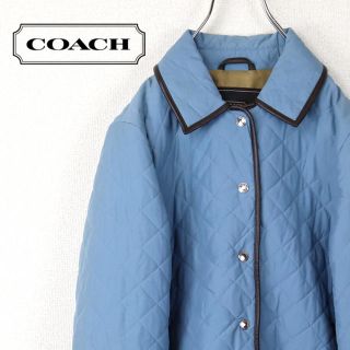 コーチ(COACH)のCoach キルティングジャケット コート コーチ(ブルゾン)