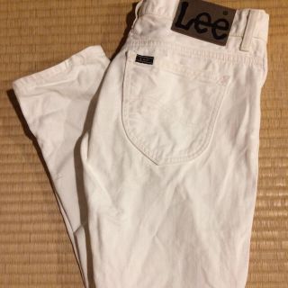 アーバンリサーチ(URBAN RESEARCH)のlee ホワイト パンツ(デニム/ジーンズ)