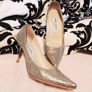 ジミーチュウ(JIMMY CHOO)のJIMMY CHOO＊シルバーパンプス(ハイヒール/パンプス)