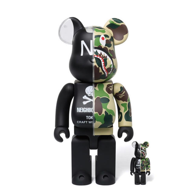MEDICOM TOY(メディコムトイ)のBE@RBRICK BAPE NEIGHBORHOOD 400%+100% エンタメ/ホビーのフィギュア(その他)の商品写真